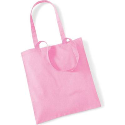 Westford Mill Nákupná taška WM101 Classic Pink 38x42 cm