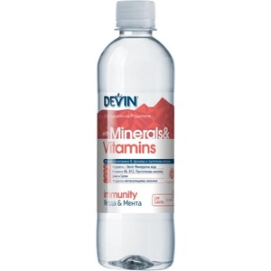Devin ВОДА minerals & vitamins С ЯГОДА И МЕНТА 6бр