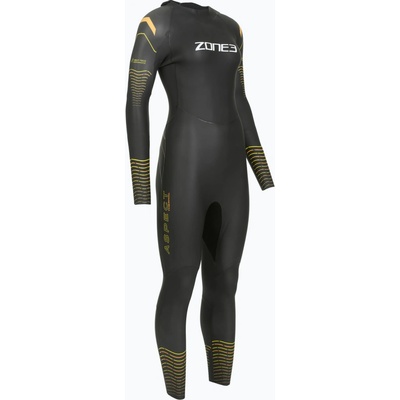 Dámský Zone3 Thermal Aspect Breaststroke 2,5 mm black/orange/yellow