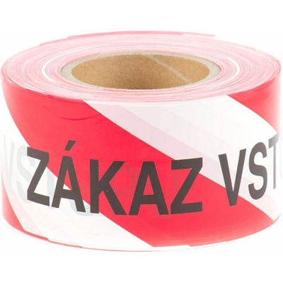 Magg Výstražná páska 70 mm x 500 m červeno-bílá – Zboží Dáma