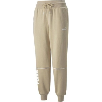 Puma Power Colorblock High-Waist pants FL cl | 849954-67 Béžová