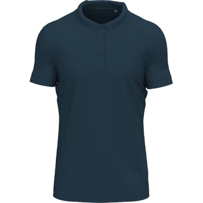 Stedman POLO CLIVE / Мъжка еластична поло тениска от плътен памук - марина син M (059640k4502)