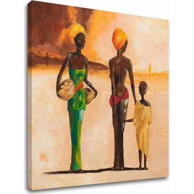 Obraz na plátne AFRICKÉ ŽENY - 50x50 cm