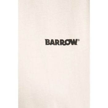 Barrow Памучна тениска Barrow в бежово с принт S5BWUATH084 (S5BWUATH084)