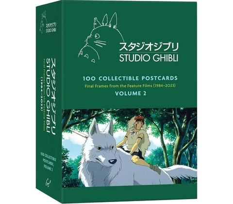 Studio Ghibli 100 Postcards Volume 2