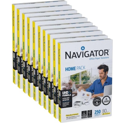 Navigator Копирна хартия Home Pack, А4, 80 g/m2, 250 листа, (1505100462)