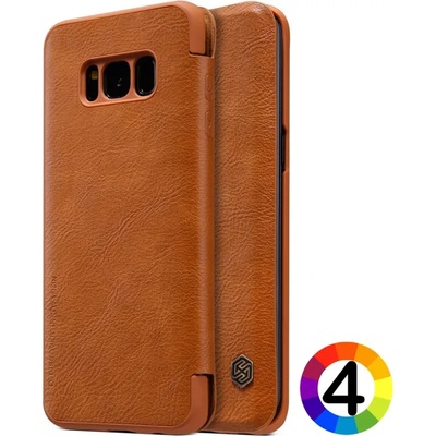 Samsung Galaxy S8 Nillkin Кожен Калъф и Протектор