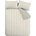 Bianca Зелено-кремаво единично памучно спално бельо 135x200 cm Hampton Stripe - Bianca (BD/60638/R/SQS/GR)