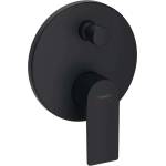 Hansgrohe Rebris E - Скрита смесителна батерия за вана, матово черна 72469670 (72469670)