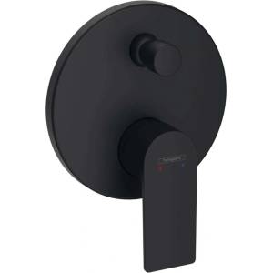 Hansgrohe Rebris E - Скрита смесителна батерия за вана, матово черна 72469670 (72469670)