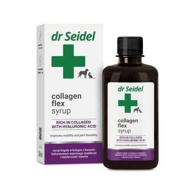 Dr Seidel Collagen Flex sirup na kĺby pre psa a mačku s kolagénom 250 ml