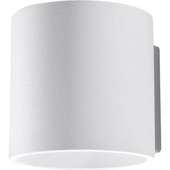 Sollux Бяла стенна лампа ø 10 cm Roda - Sollux (NL.0050)