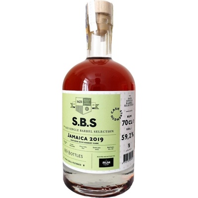 S.B.S Jamaica 2019 59,2% 0,7 l (holá láhev)
