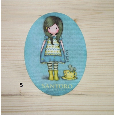 Nažehlovačky Santorio 5