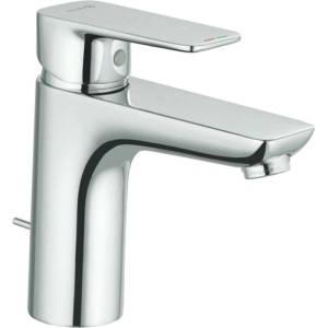Kludi Pure&Style - Смесител за умивалник със сифон, хром 402900575 (402900575)