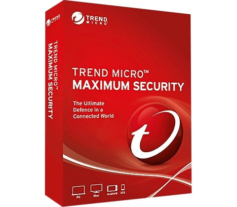 Trend Micro Maximum Security - 3 lic. 12 mes.