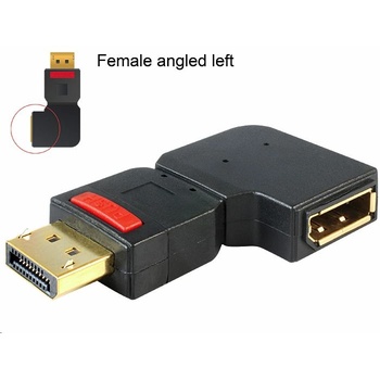 Delock 65377 Displayport apa > Displayport anya adapter, balra forgatott (65377) (65377)