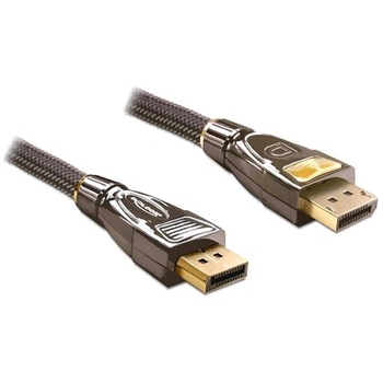 Delock Кабел Delock 82772 DisplayPort v1.2, 4K Ultra HD, 60Hz, Premium TT, 3m (82772) (82772)