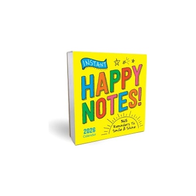 Sourcebooks 2026 Instant Happy Notes Boxed Calendar | Sourcebooks
