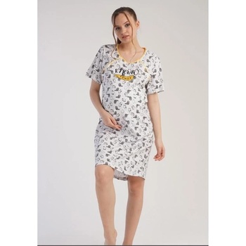 Materská nočná košeľa mačičky