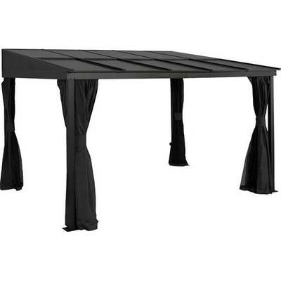 Sojag St. Barth nástěnná pergola 10x12 296x364x240 cm antracit