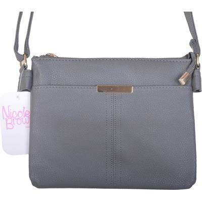 Nicole Brown elegantní kabelka JBFB 353 šedá