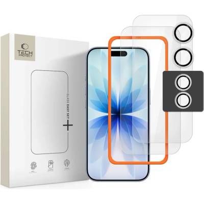 Tech-Protect easy set+ 3-pack iphone 17 ПРОЗРАЧЕН (5906302319268)