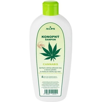 Alpa konopný šampón na vlasy 430 ml