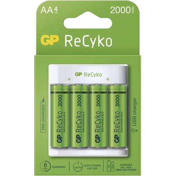 GP Eco E411 + 4× AA ReCyko 2000 1604841110