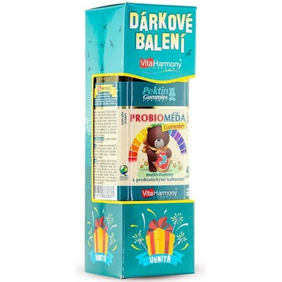 VitaHarmony Probio Méďa gummies 40 gummies dárkové balení