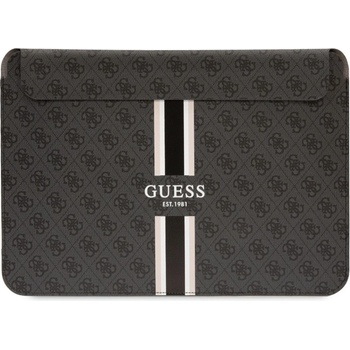 Guess PU 4G Printed Stripes Computer Sleeve 13/14" Black GUCS14P4RPSK