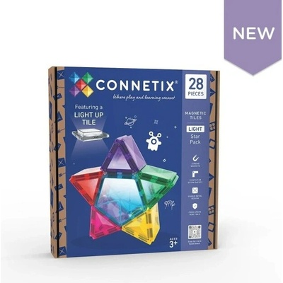 Connetix Light Star Pack 28 ks