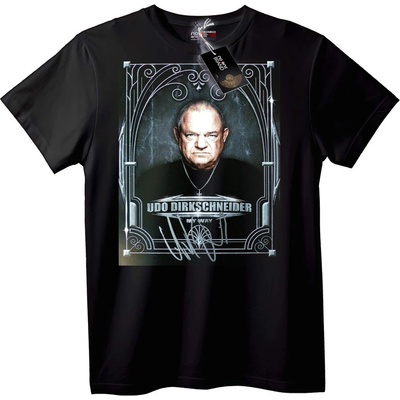 NOONEBRAND Тениска Udo Dirkschneider My Way - M, Black