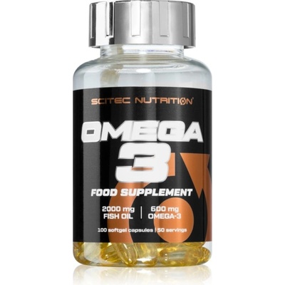 Scitec Nutrition Omega 3 kapsle s esenciálními mastnými kyselinami 100 kapslí