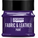 Farba na kožu a textil PENTART 50 ml fialová