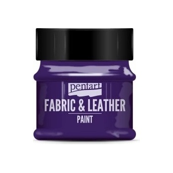 Farba na kožu a textil PENTART 50 ml fialová