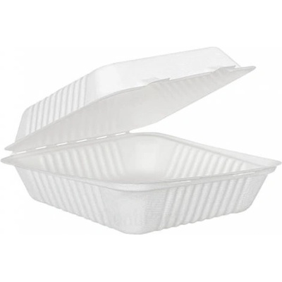 EKO Menu box z třtiny 1-dílný 23x23x8cm Conti (50ks)