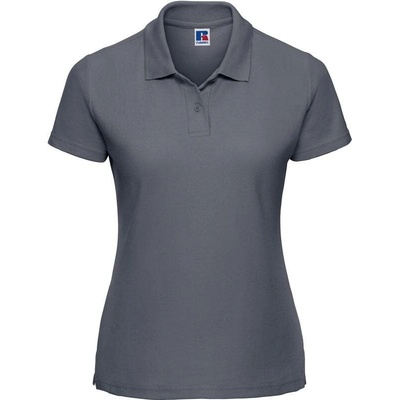 Russell 539F Dámske piqué polo sivá Convoy