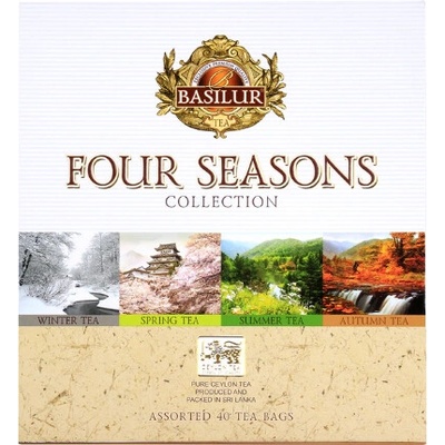 Basilur Four Seasons Assorted prebal 40 sáčkov