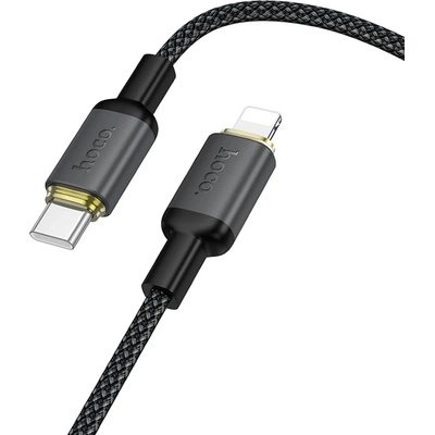 Hoco X128 Benefit USB-C / Apple Lightning 30W rychlonabíjecí 1m černý