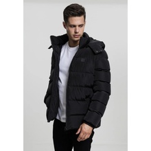 Urban Classics Hooded Puffer jacket black