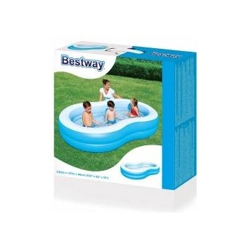 Lay-Z-spa Swimming pool Bestway 54117, blue/white, 544 l