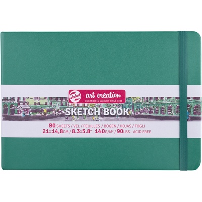 Talens Art Creation Sketchbook v pevné vazbě Forest Green 21 x 14,8 – Zboží Dáma