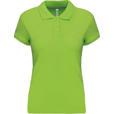 Kariban K242 Dámske piqué polo zelená Lime