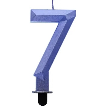 Image 1 of Godan Диамантена метална свещ - синя 7