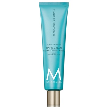 Moroccanoil Originale аромат за тяло хиалуронова киселина подхранващ крем за ръце кехлибар и сладки цветя 100 ml