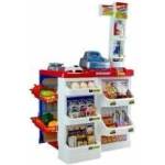 LEAN Toys Toy Market with a Trolley Cash Register Scanner Grocery Shopping