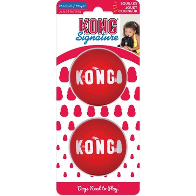 Kong pro psy míček Signature průměr 6 cm 2 kusy