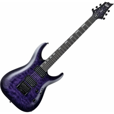 LTD H-1000 Evertune QM See Thru Purple Sunburst