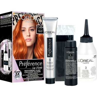L'Oréal Préférence Vivid 7.434 Electric Mango